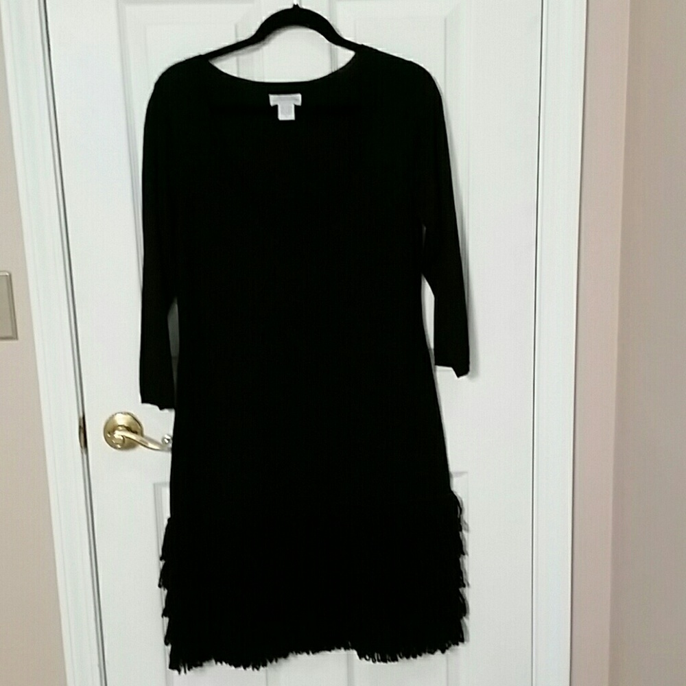 Black soft surroundings dress